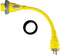 Furrion 381706 Pigtail 30a F to 15a M Yellow - LMC Shop