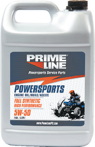 Prime Line Power Sports 72-5104-3 Oil-Atv 5w50 Full Syn Gal 6/ca - LMC Shop