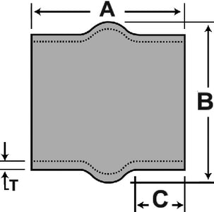 Shields 116-220-5000-1 Hump Hose-Epdm 5in - LMC Shop